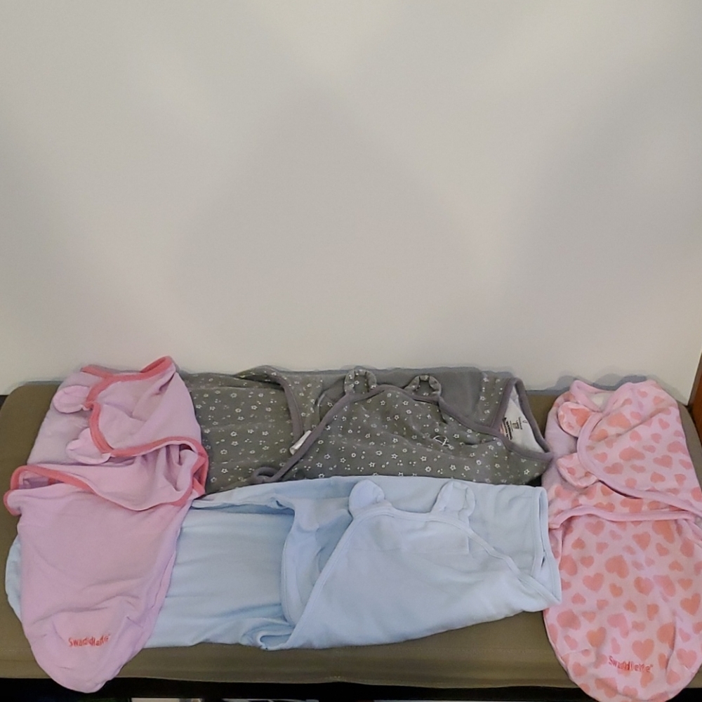Swaddle Me sleep sacks, S/M and Large